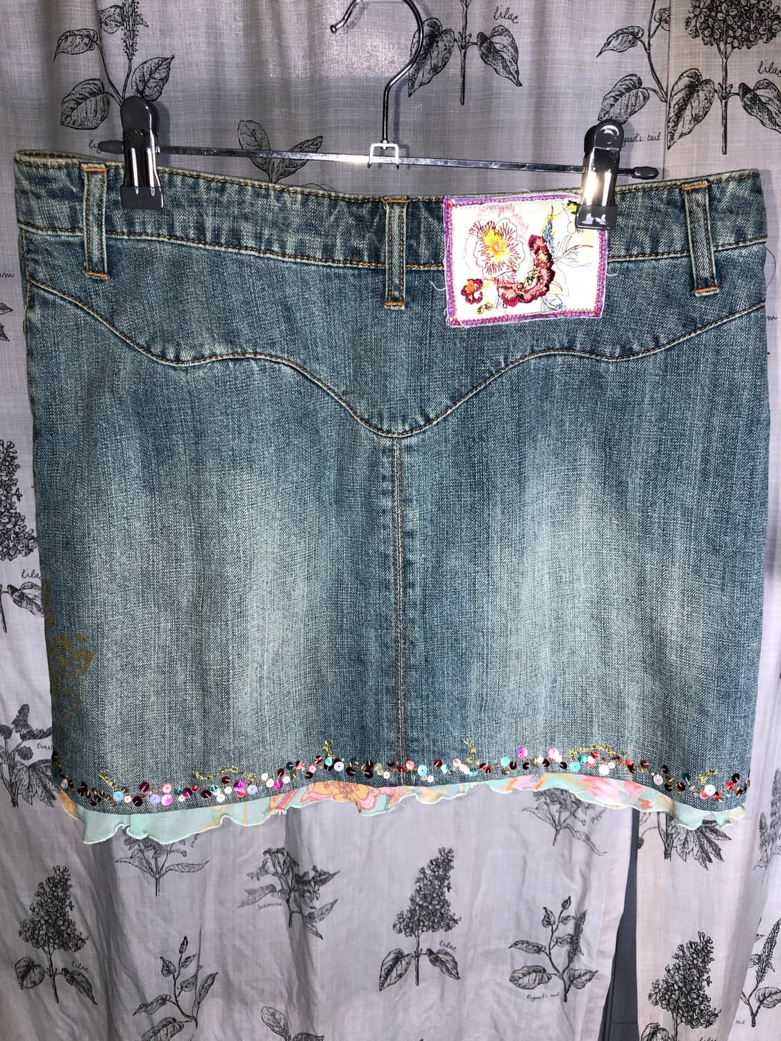Pansy denim skirt 상품이미지7