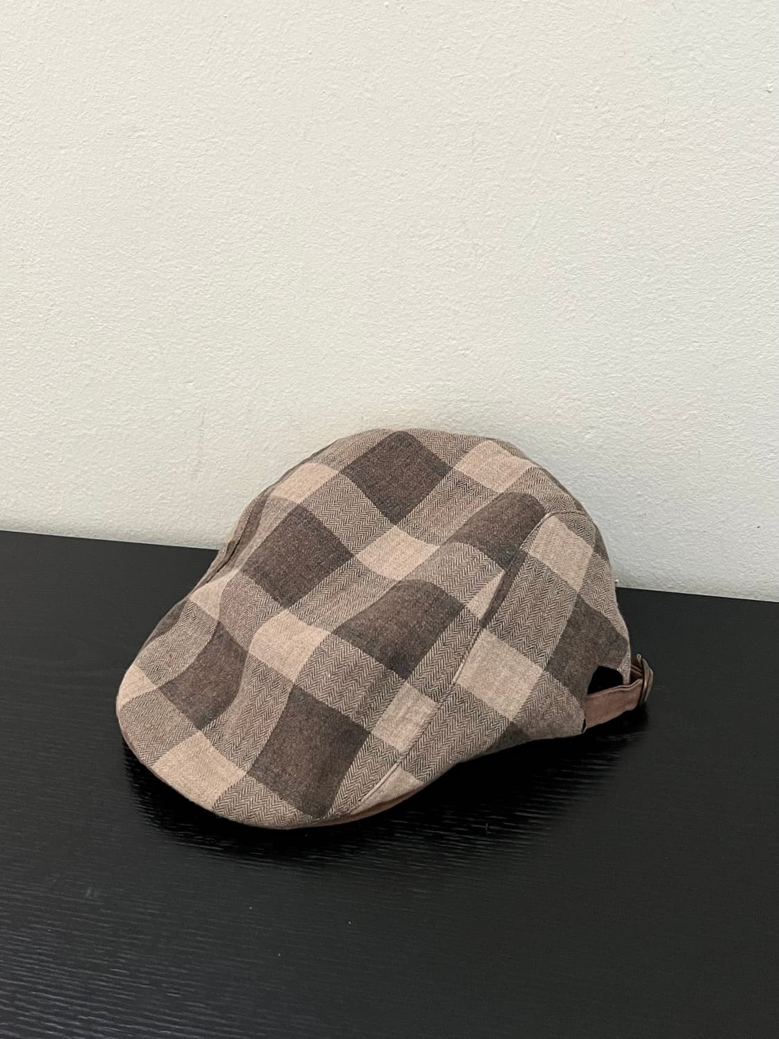 Japan vtg 클래식 체크 헌팅캡 상품이미지2
