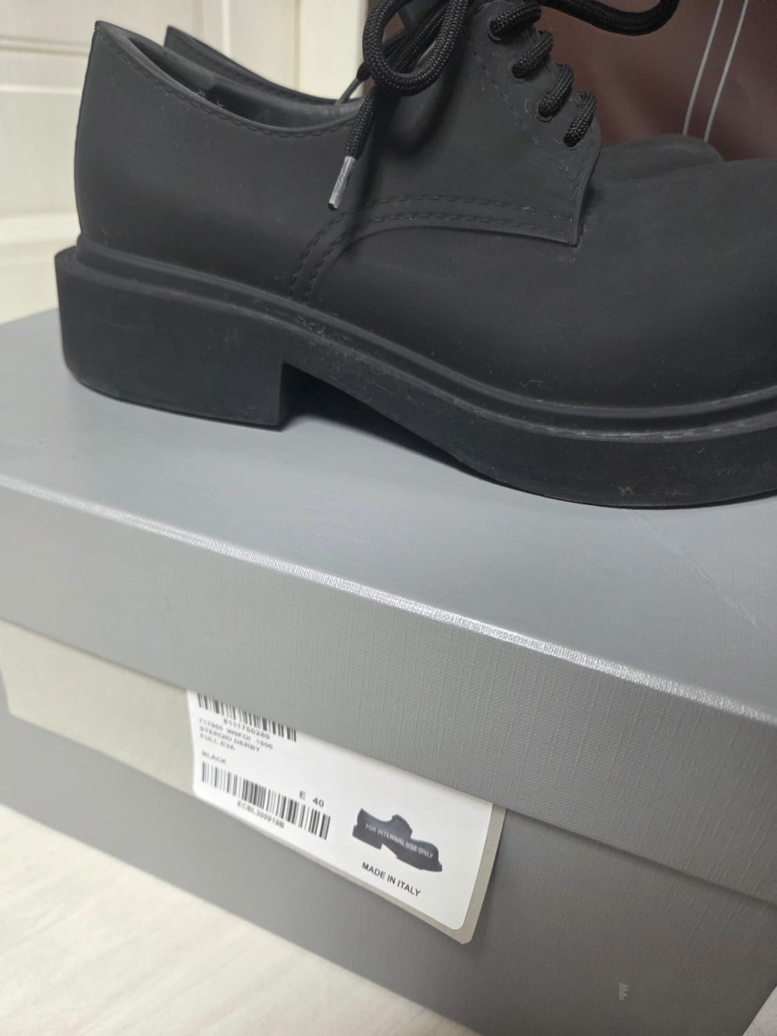 40) 발렌시아가 스테로이드 더비 상품이미지6