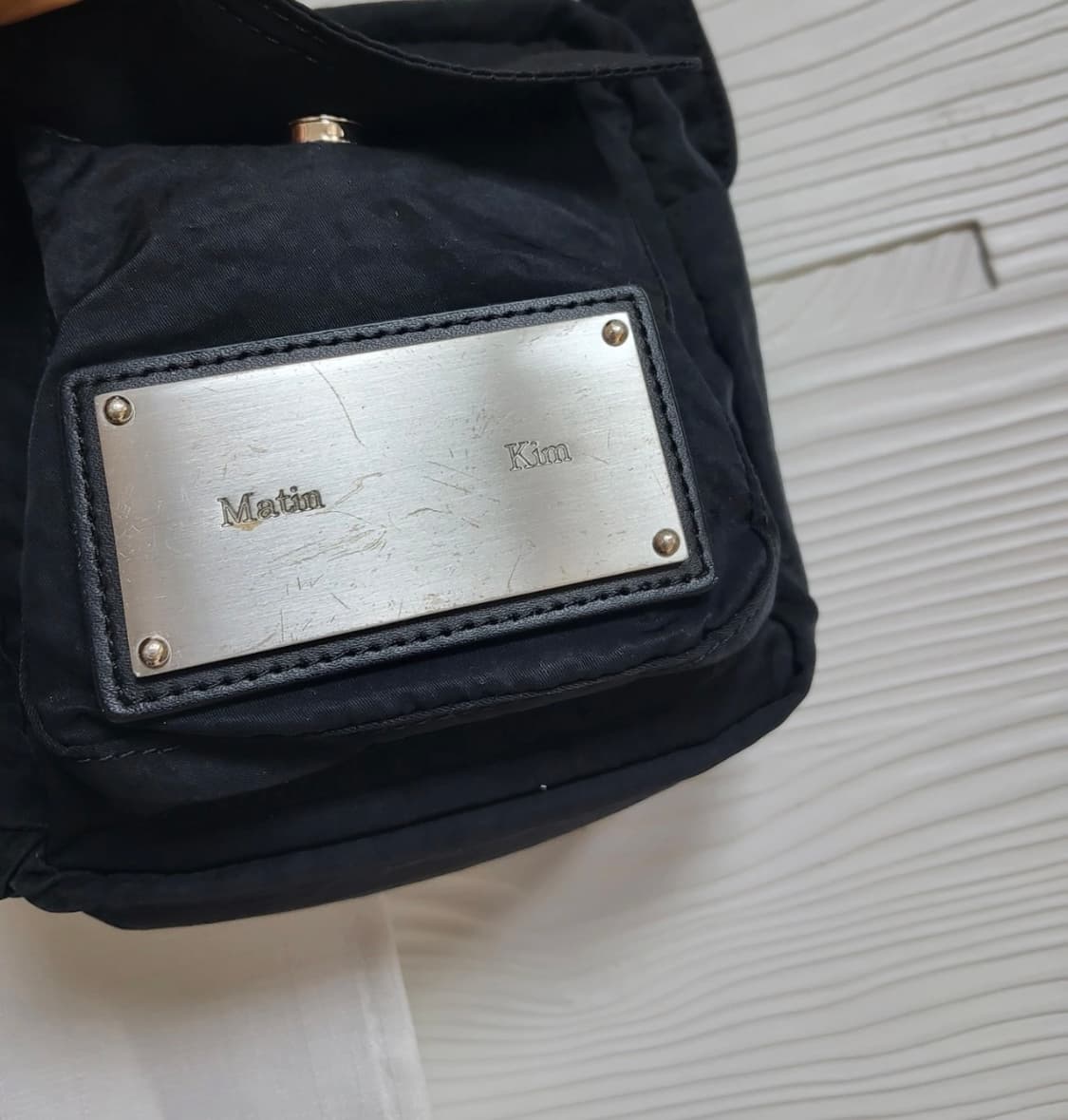 마뗑킴 카고크로스백 검정 상품이미지2