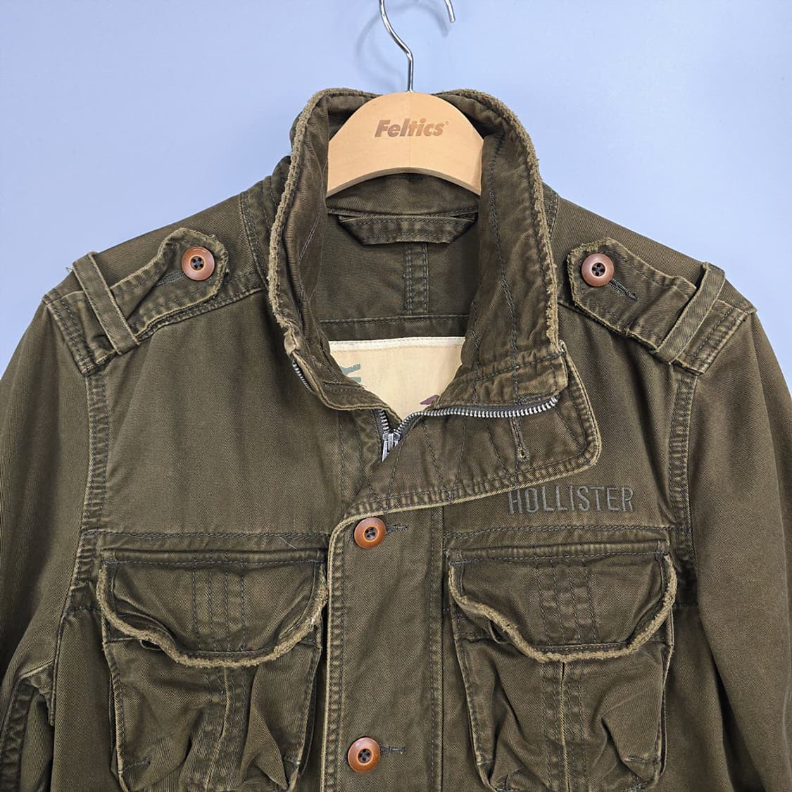 홀리스터 라호야 밀리터리 자켓 S 상품이미지2