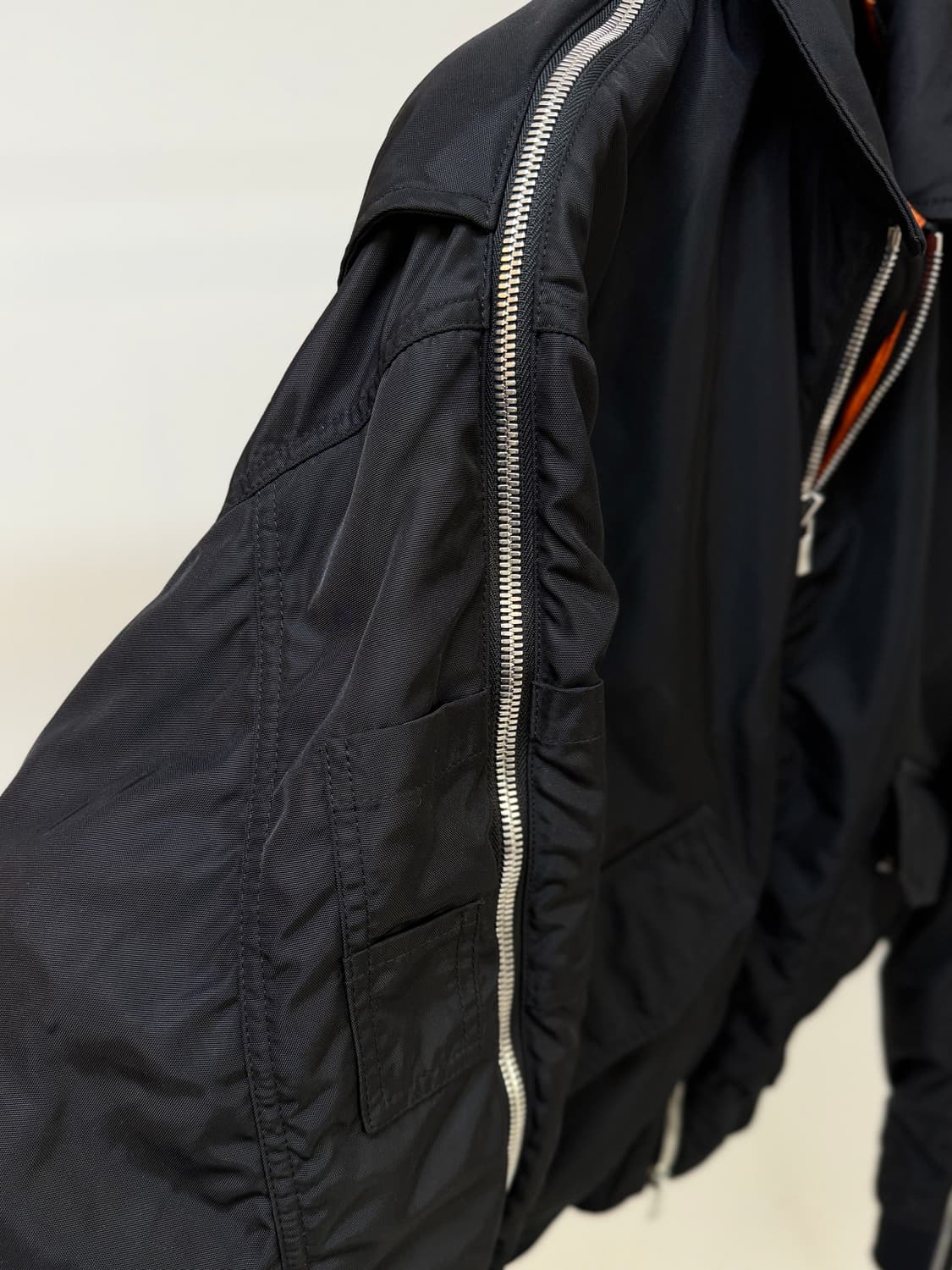 와이프로젝트 디스트럭티드 봄버 자켓(XS) 상품이미지7