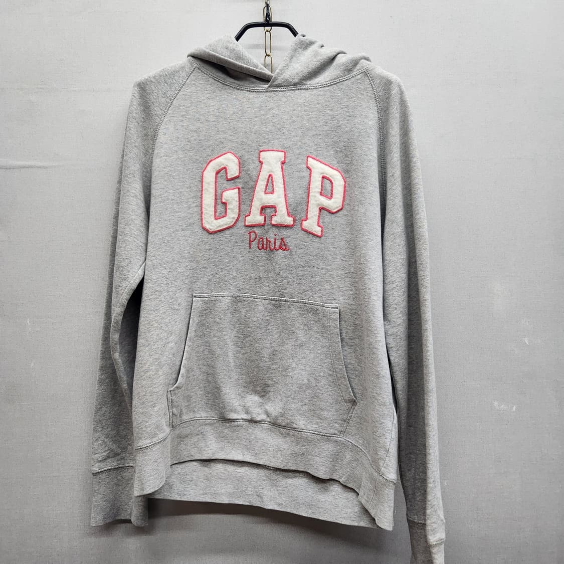 GAP 갭 빅로고 자수 후드티 L 상품이미지1