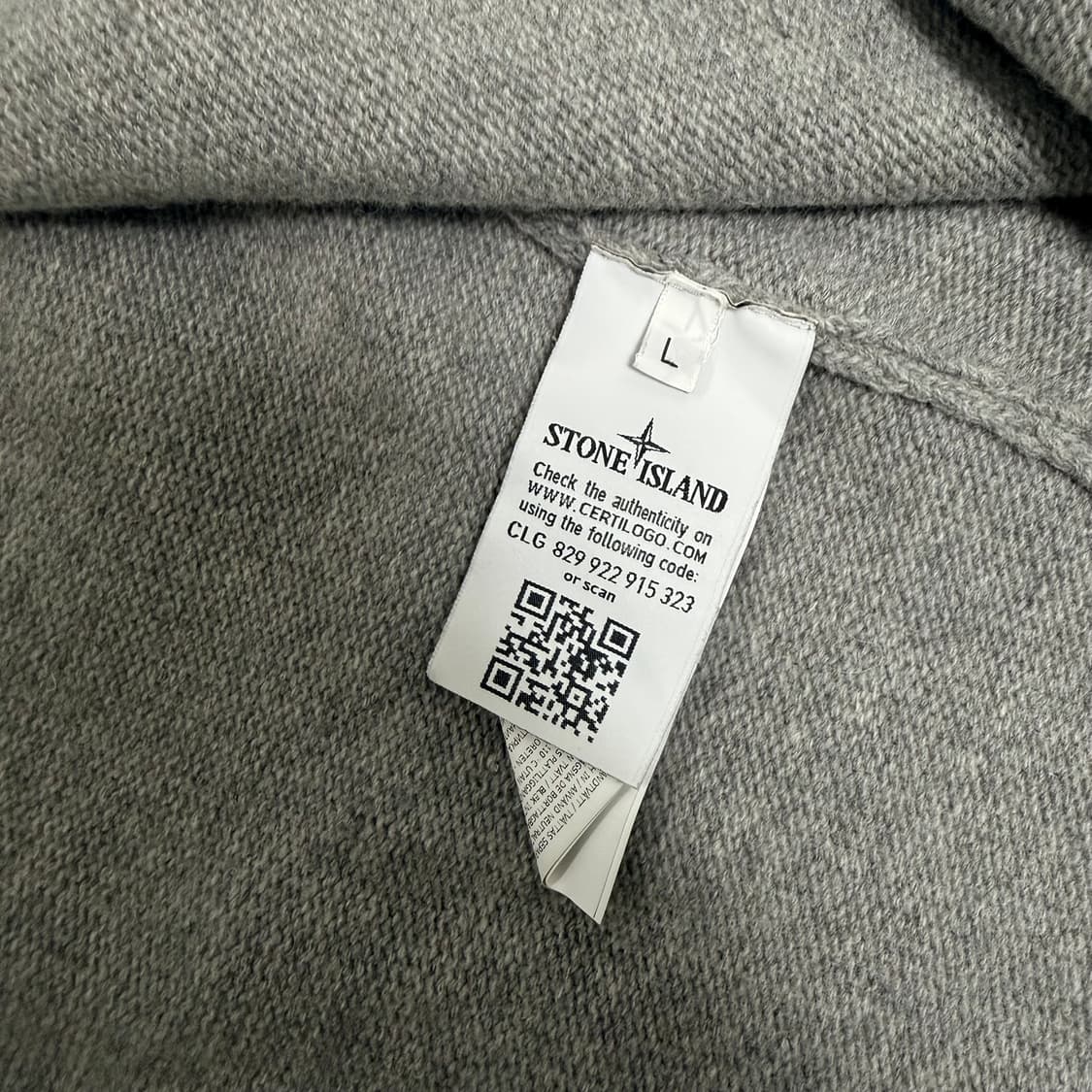 스톤아일랜드 니트 가디건 L 상품이미지2