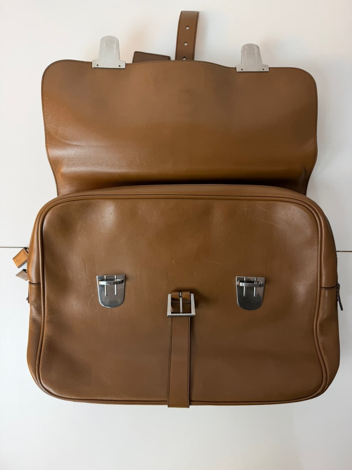 프라다 레더 브리프케이스 상품이미지7