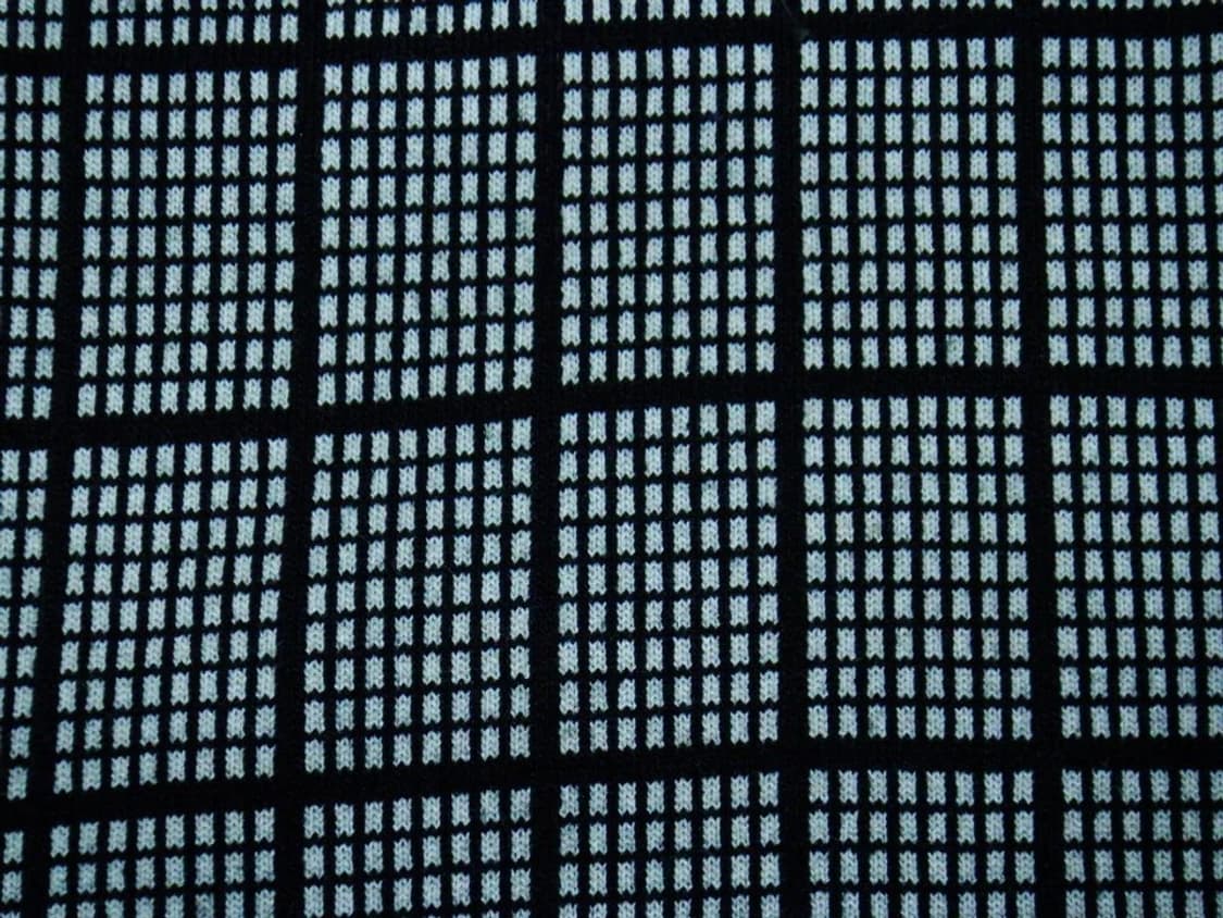 (M/95) JDX 골프 사각 체크패턴 스웨터 베스트 상품이미지5