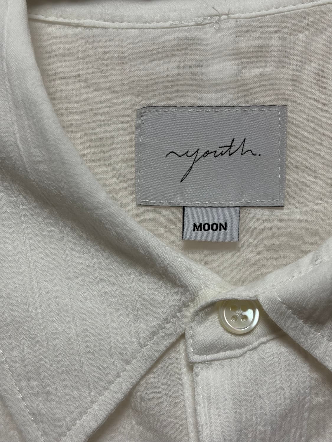 유스 25ss buttoned shirt M 상품이미지3