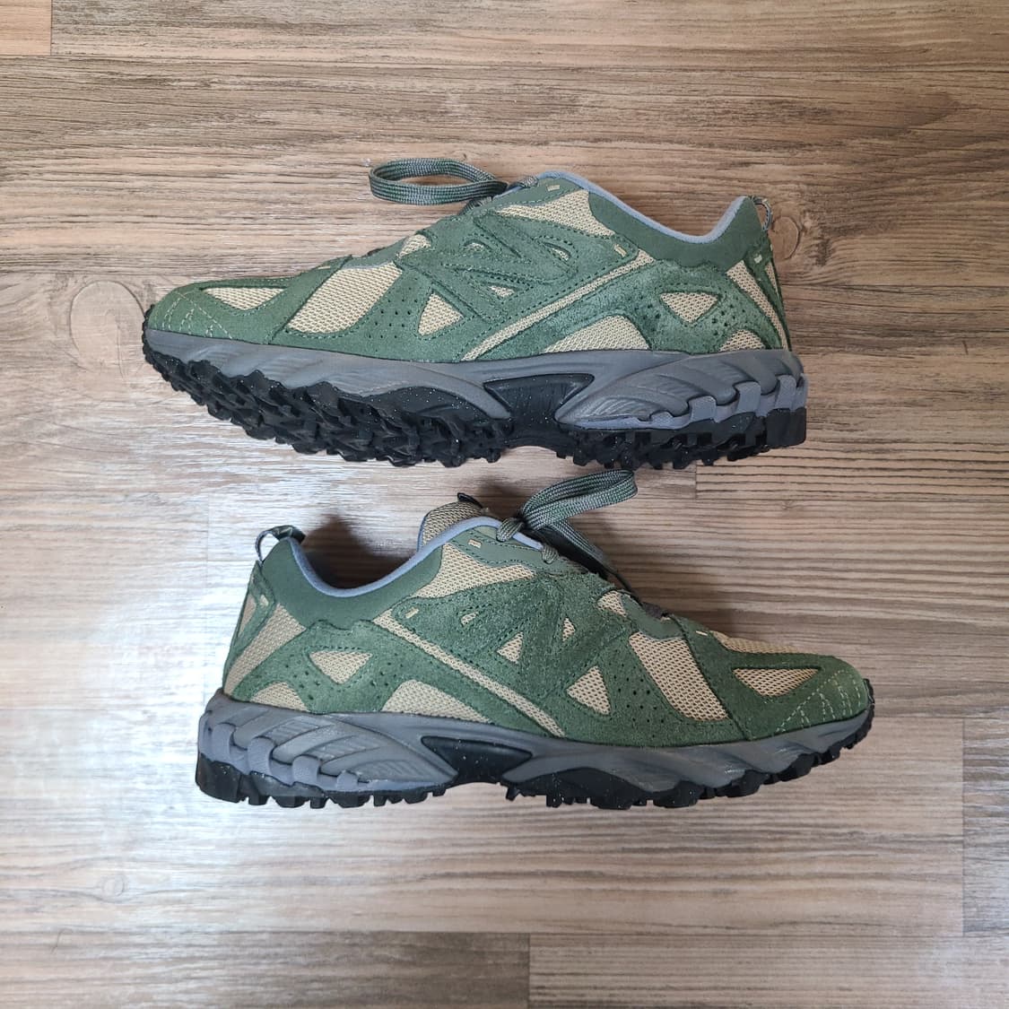 (235) 뉴발란스 ML610 다크 카모 그린 운동화 트래킹 신발 상품이미지5