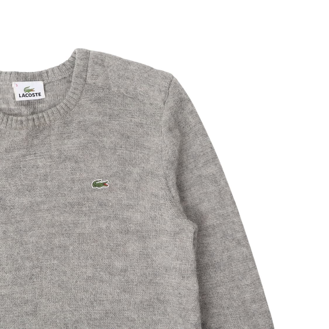 라코스테 그레이 알파카 니트 상품이미지3
