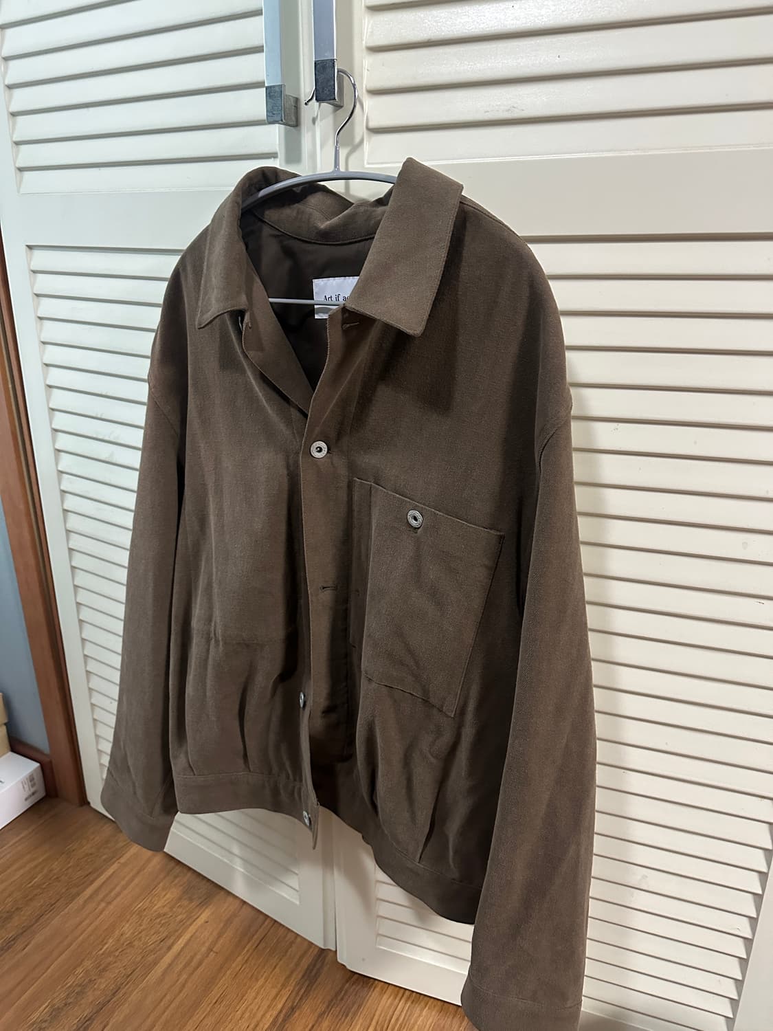 아트이프액츠 브라운 자켓 상품이미지1