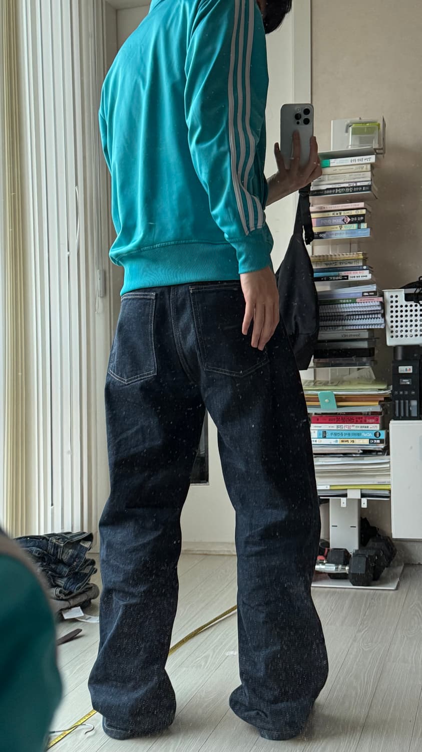 아디다스 파이어버드 트랙탑 하늘색 s 상품이미지3