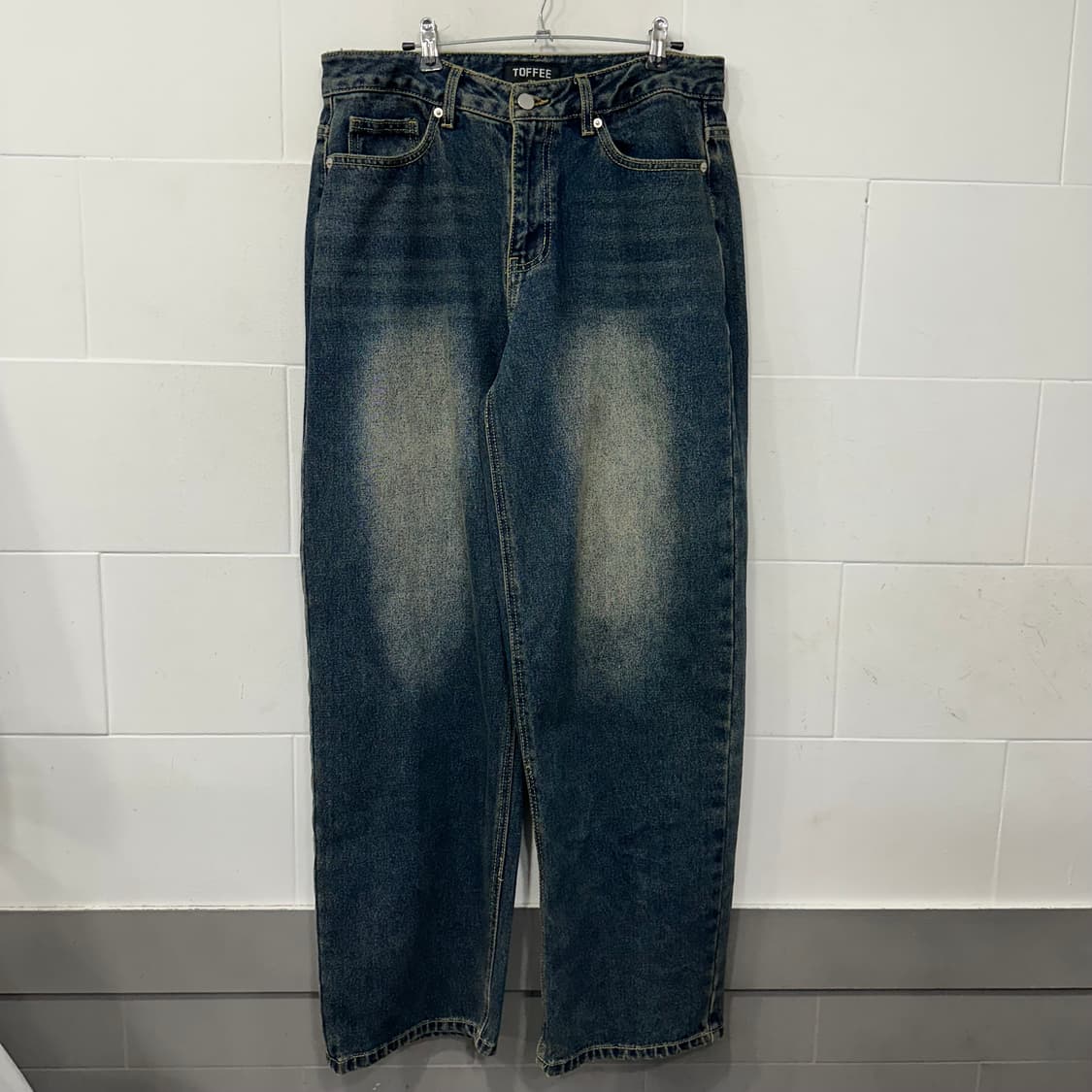 토피 와이드데님팬츠 상품이미지1