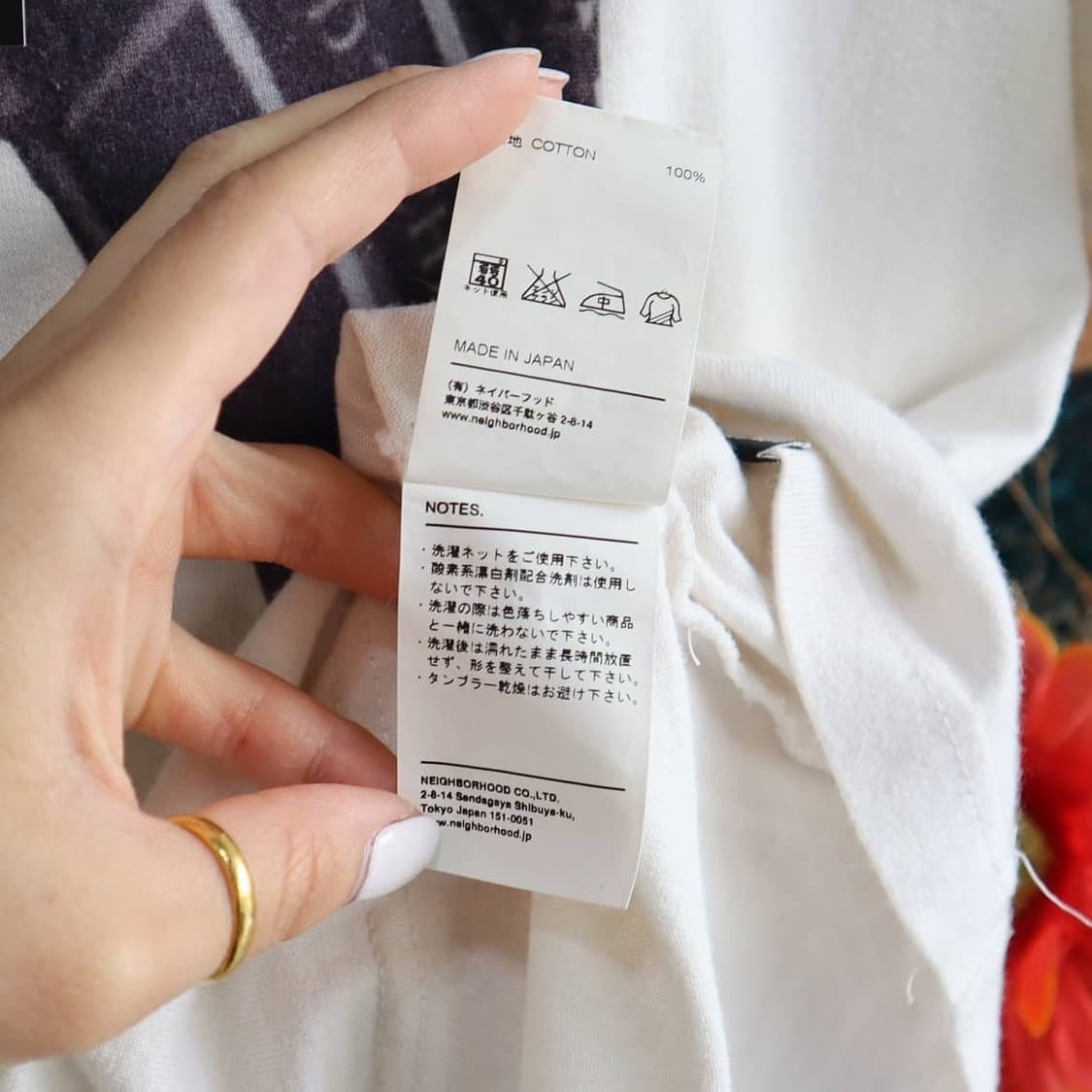 네이버후드 하프티셔츠 상품이미지8