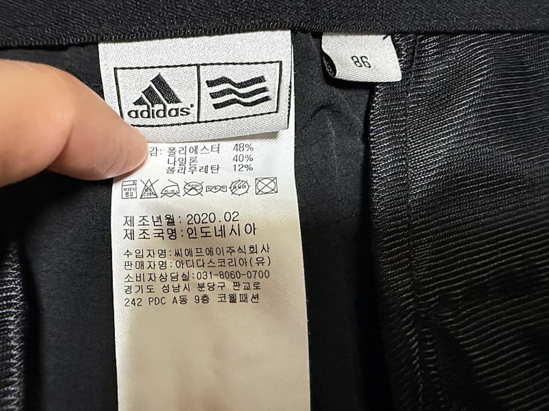 아디다스 여름용 냉감 골프바지 남성용 34인치 상품이미지5