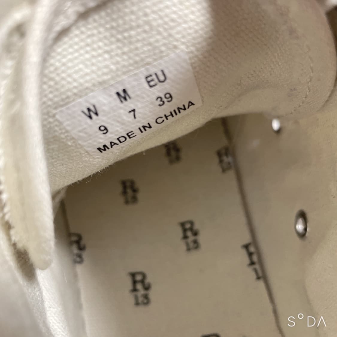 R13 알써틴 스니커즈 245 상품이미지9