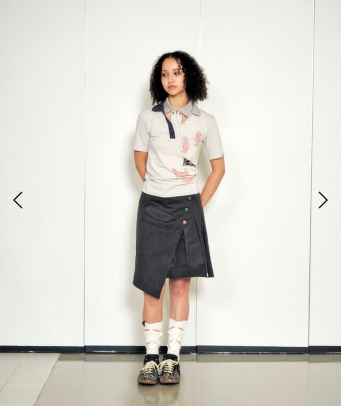 로레일즈 더블 카라 티셔츠 상품이미지2