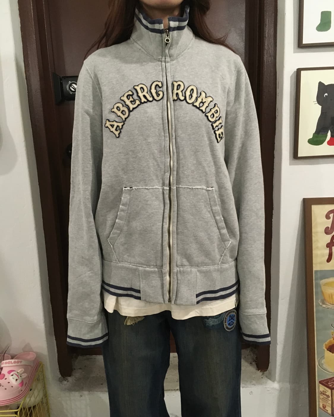 무료배송) ABERCROMBIE & FITCH VINTAGE OUTER 상품이미지7