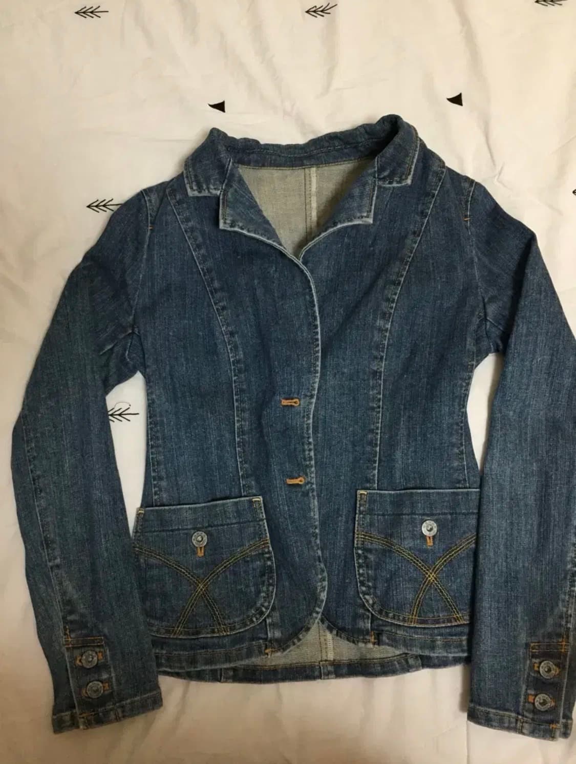 y2k 빈티지 청자켓 상품이미지1