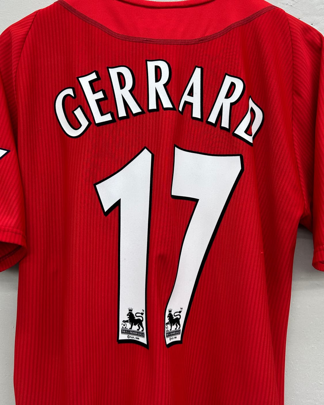 리복 02-04 리버풀 홈 리그.ver No.17 스티븐 제라드 상품이미지2
