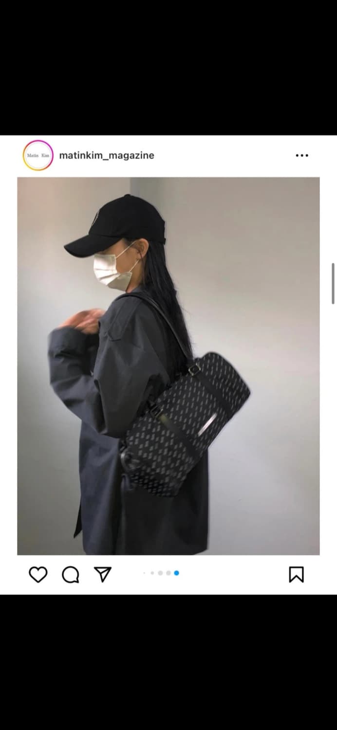 마뗑킴 스포티 토트백 블랙 상품이미지6