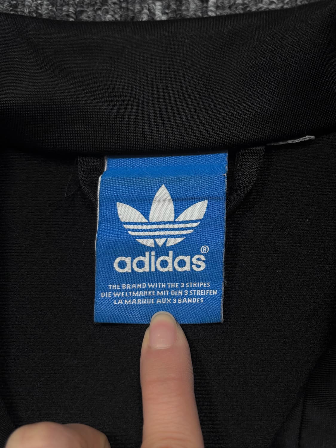 아디다스 블랙 파이어버드 트랙탑 져지 상품이미지5