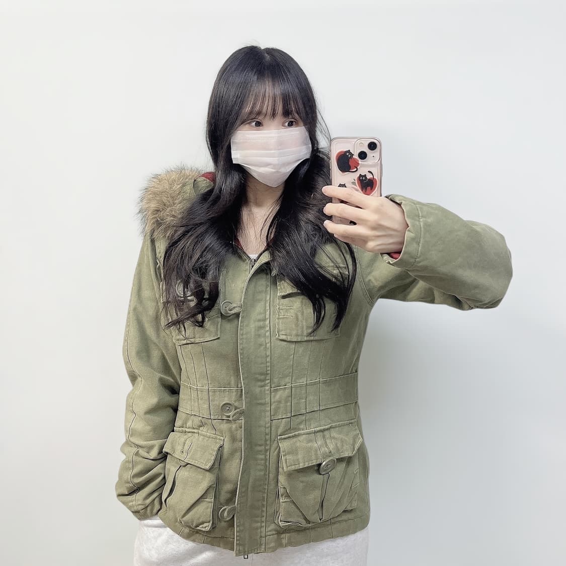 아베크롬비 울프죠 멀티 포켓 자켓 카키 상품이미지1