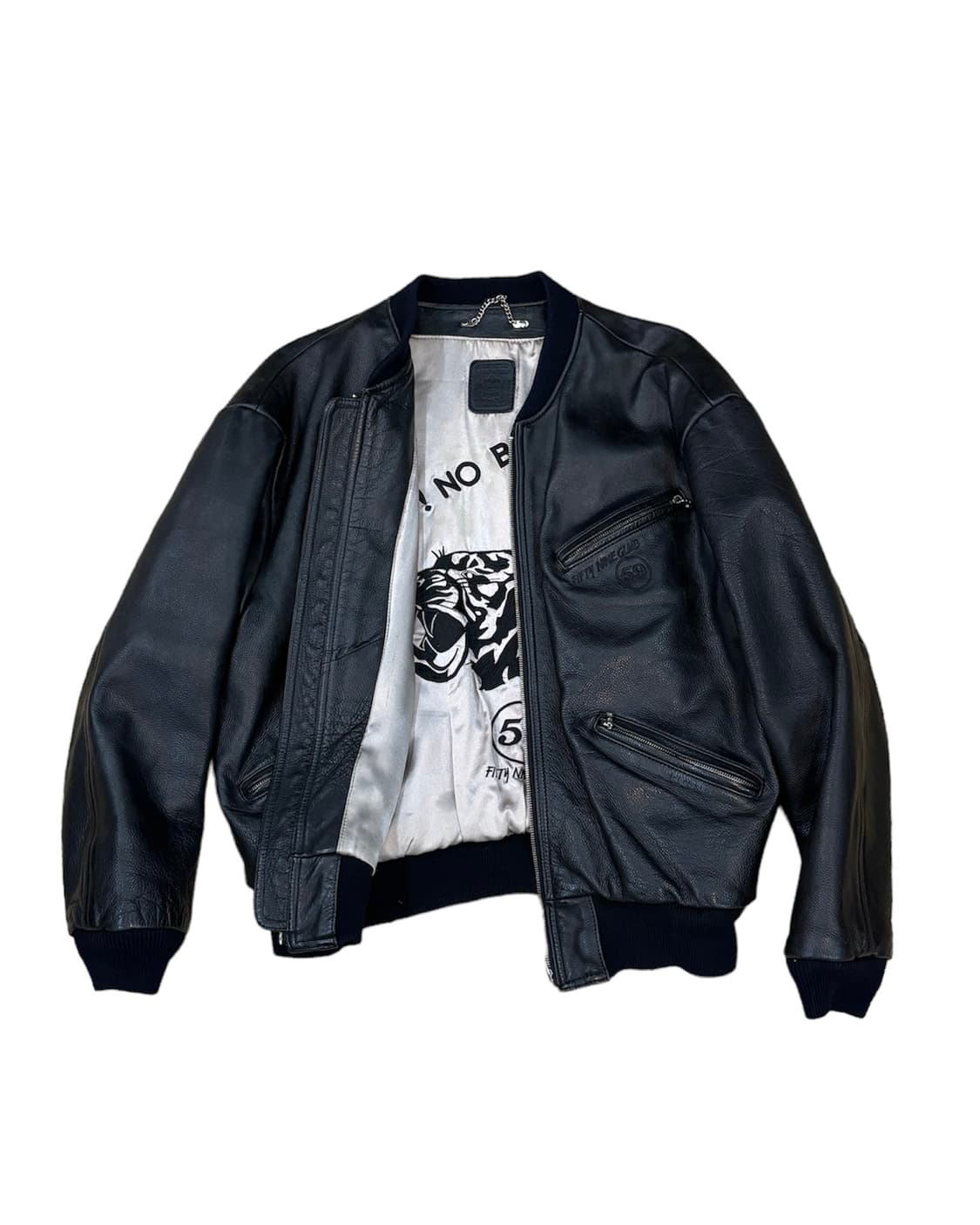 90s Hein Gericke 레더 스타디움 자켓 상품이미지3