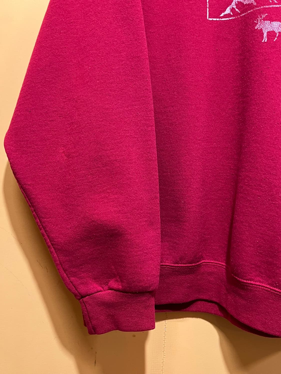 [XL] 저지스 ESTES PARK 혼방 빈티지 맨투맨 레드 상품이미지4