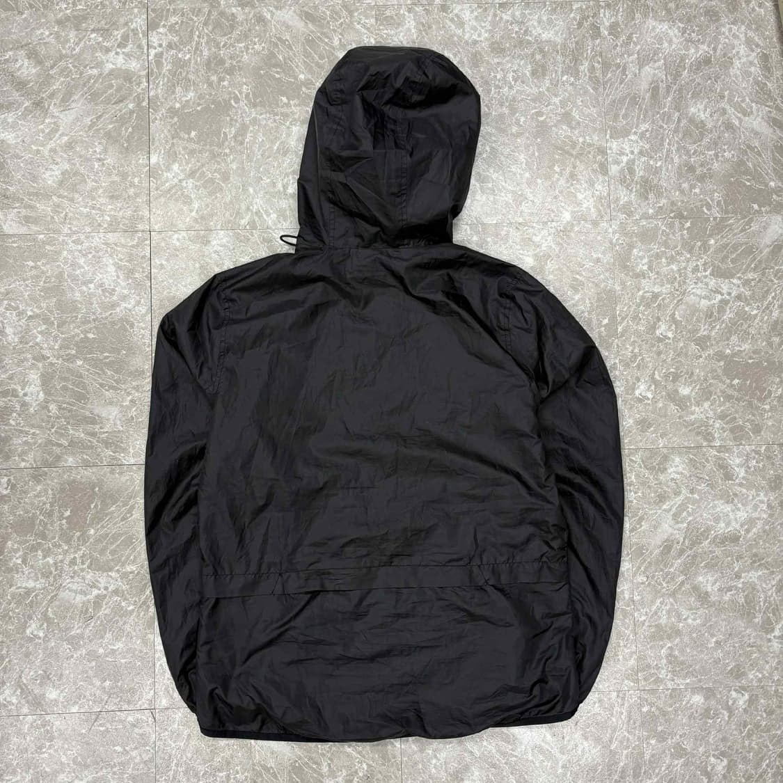 홀리스터 y2k 여리핏 블랙 윈드브레이커 자켓 바람막이 후드집업(S) 상품이미지3