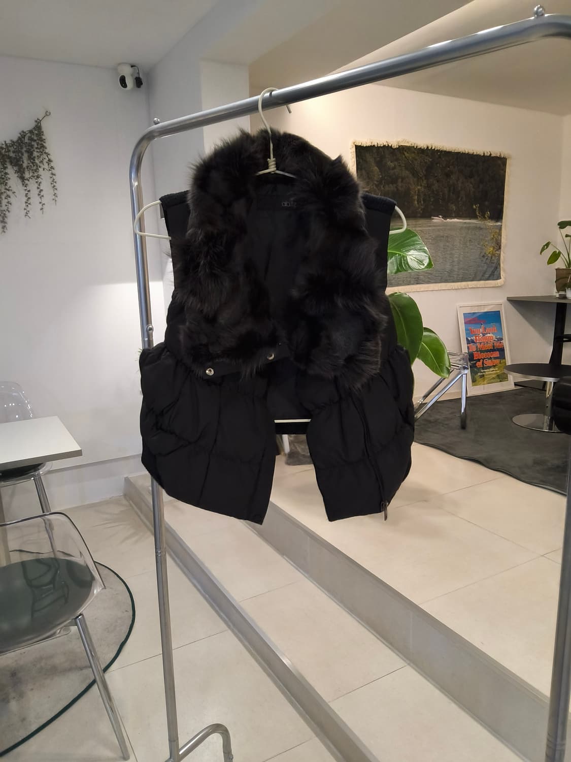 폭스퍼 패딩조끼 상품이미지3