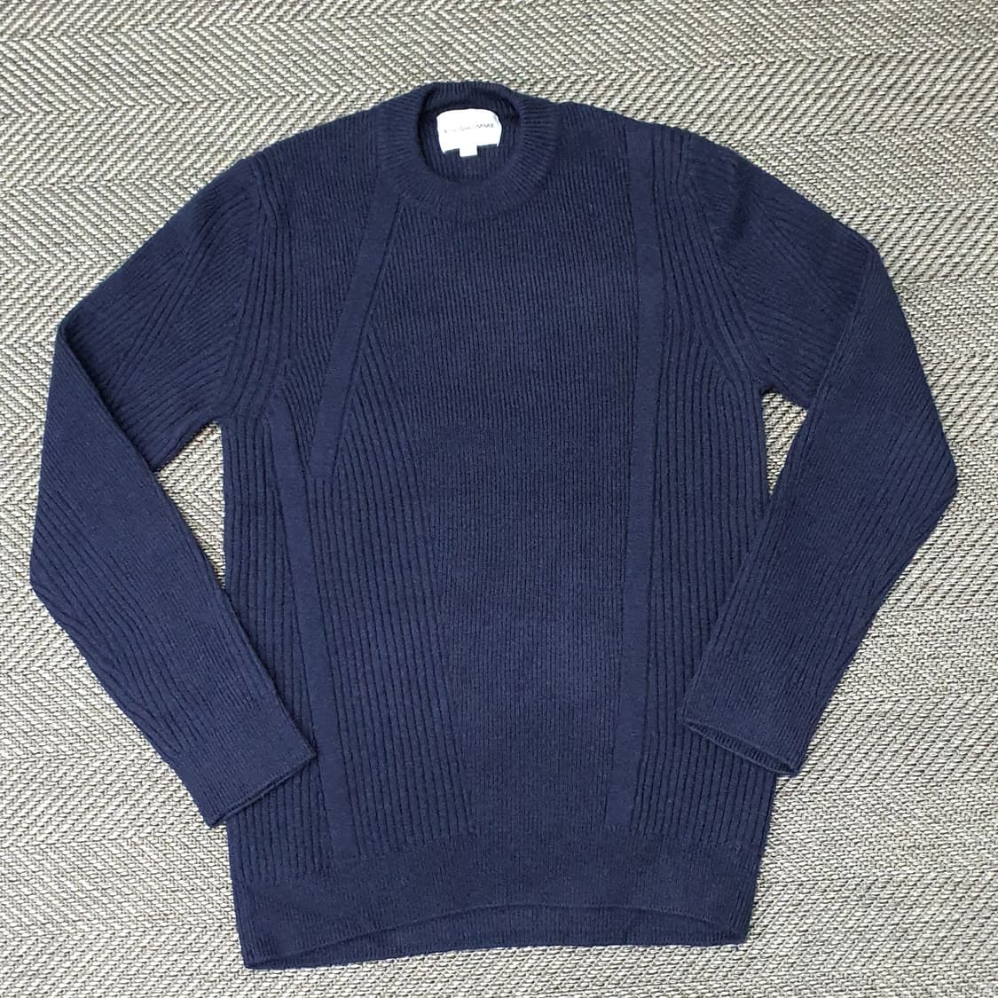 솔리드옴므 골지 니트 스웨터 남자105 상품이미지1