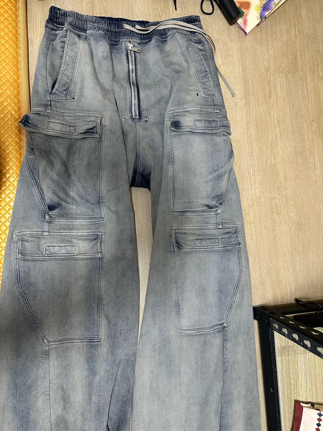 [L] 릭오웬스 점보카고 팬츠 스카이 상품이미지2