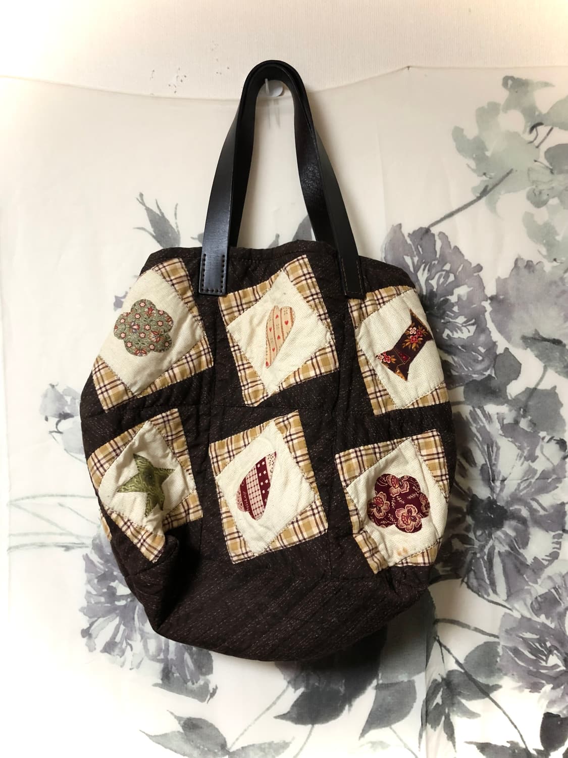 빈티지 모리걸 패치워크 숄더백 에코백 상품이미지1