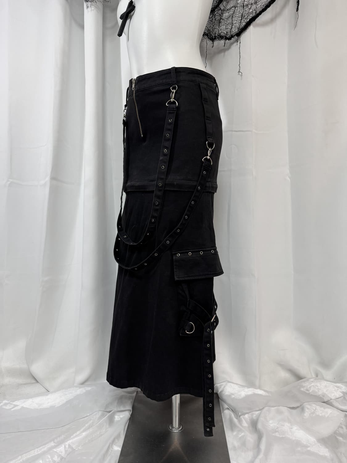 buckle mini long skirt 상품이미지5
