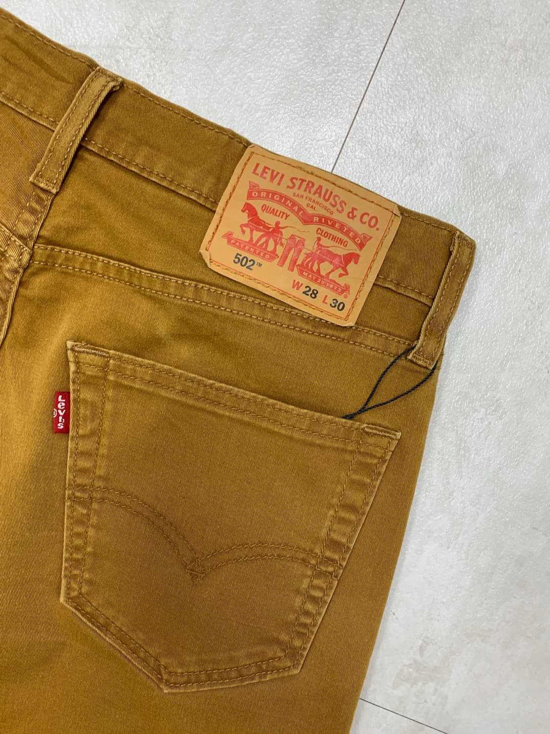 리바이스 502 브라운 팬츠 #254 상품이미지9