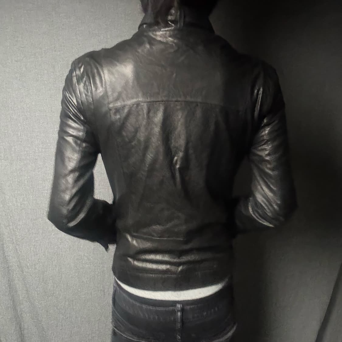 lamb skin leather jacket 상품이미지5