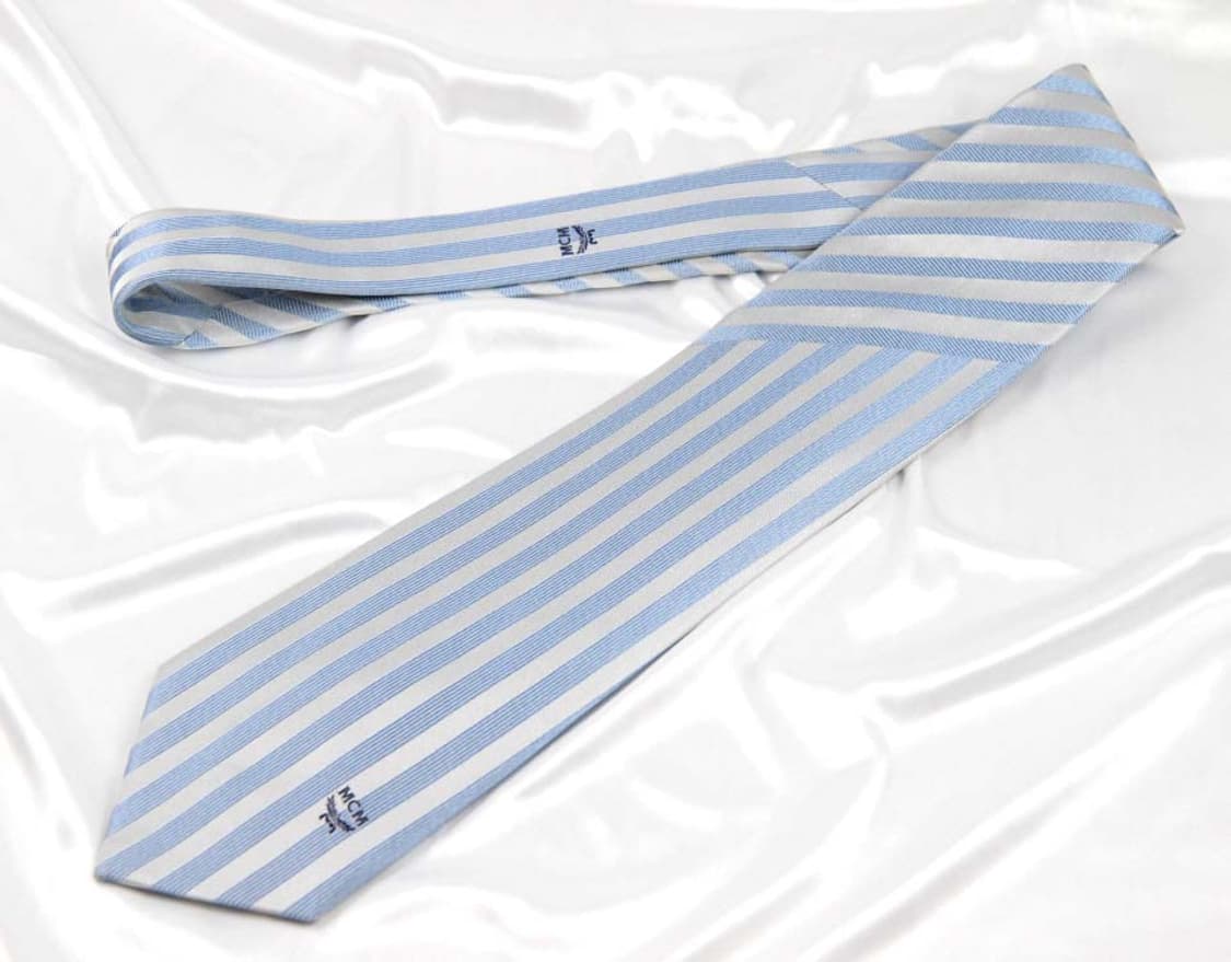 엠씨엠 9cm A+등급 남자 명품 넥타이 MCM 상품이미지2