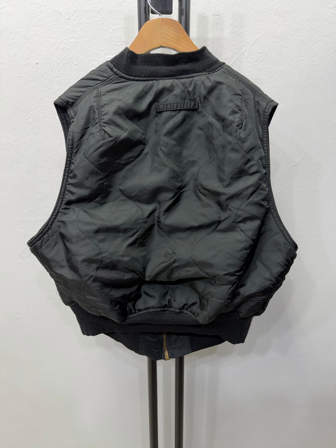 정품) 알파인더스트리 리버시블 양면 MA-1 조끼 L 상품이미지7