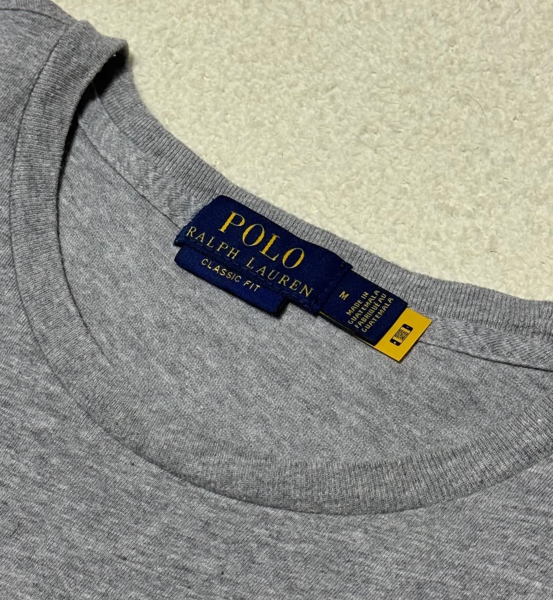 폴로 랄프로렌 그레이 반팔 (QR) 상품이미지4