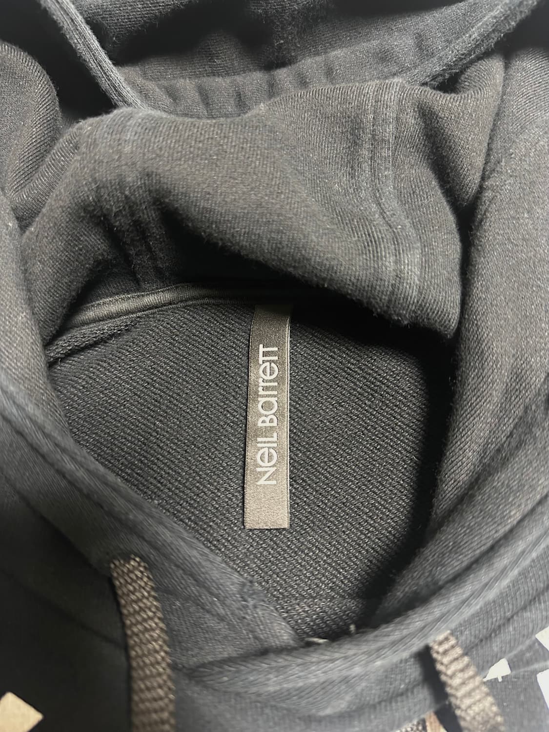 Neil Barrett 닐바렛 후드티 블랙 S 상품이미지2