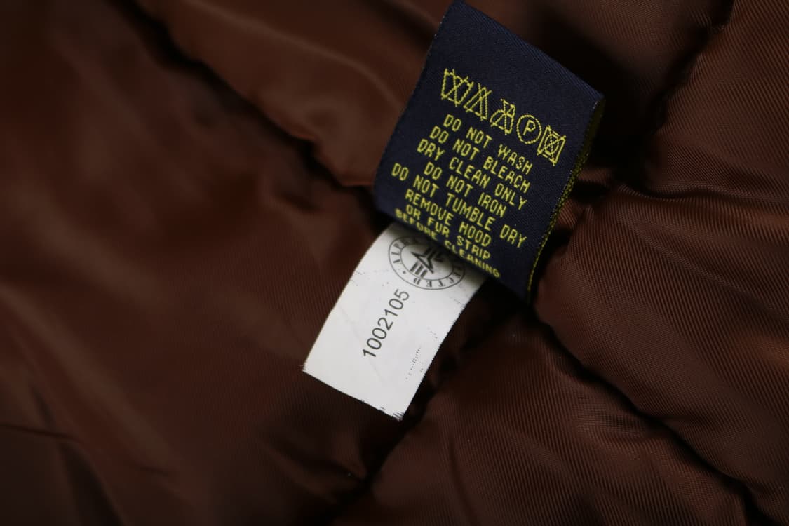 [S] 알파인더스트리 브라운 코튼 N-3B 플라이트 자켓 상품이미지8