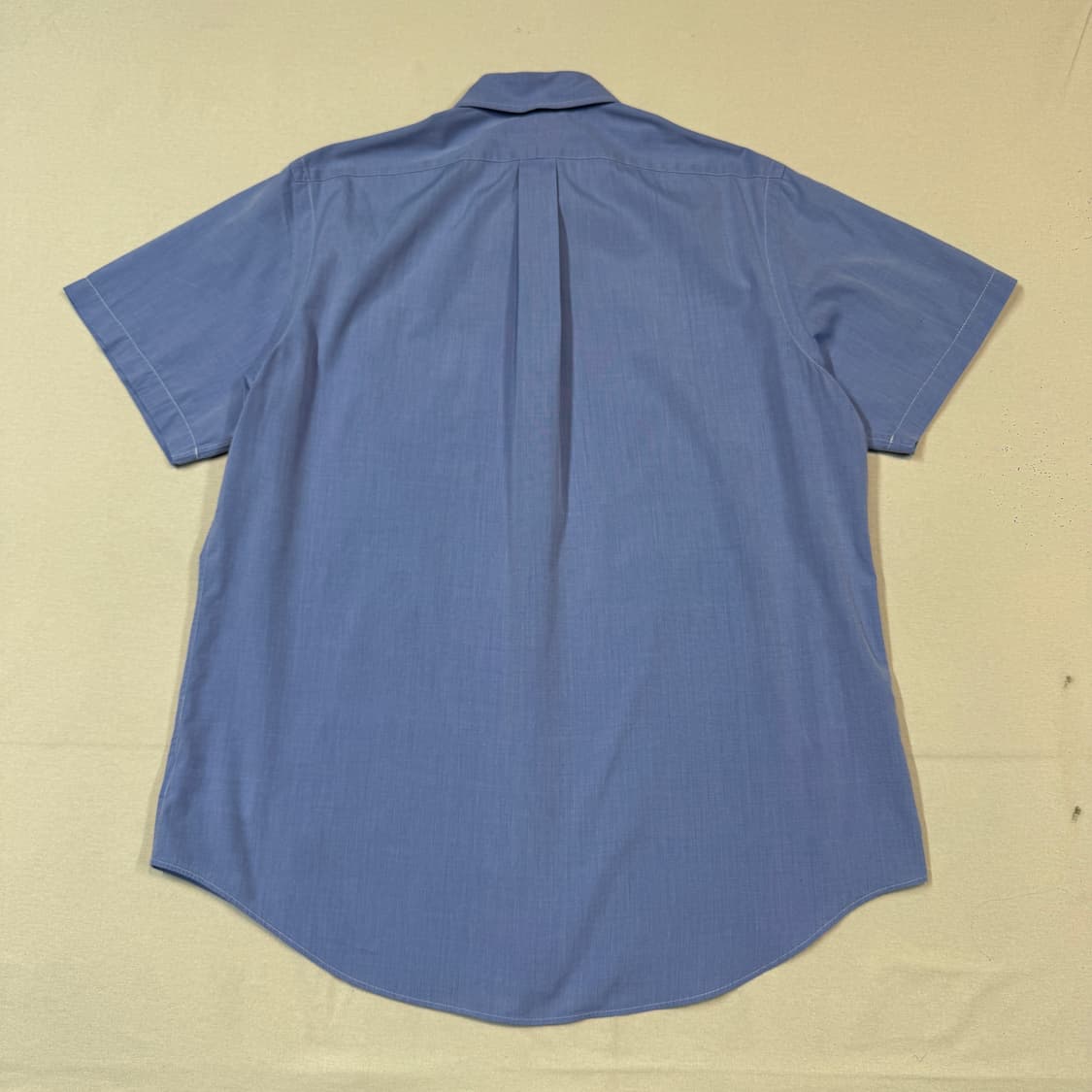 L) 폴로 랄프로렌 블루 포플린 반팔 셔츠 상품이미지5