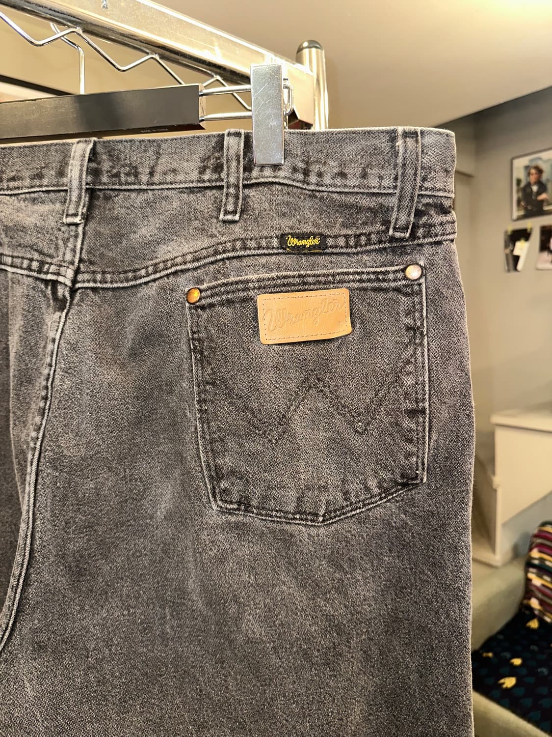 00’s Wrangler Mexico black washed denim  상품이미지9