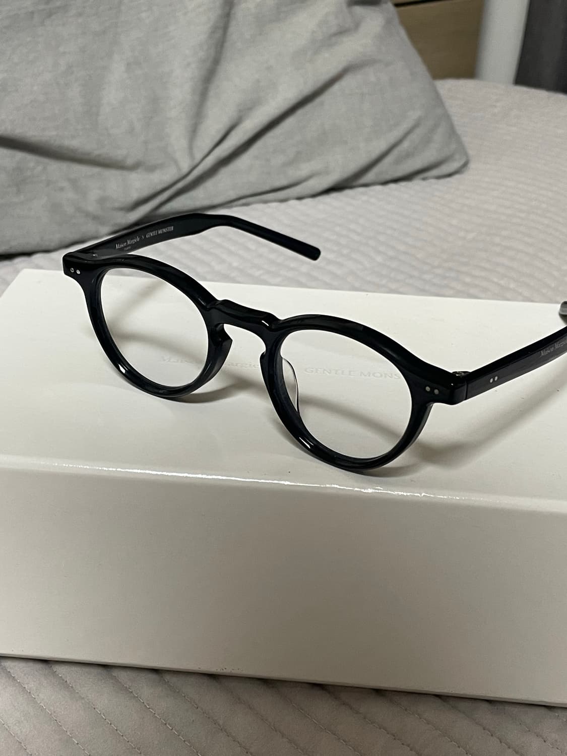 젠틀몬스터 X 메종 마르지엘라 MM116 검정 판매합니다! 상품이미지5