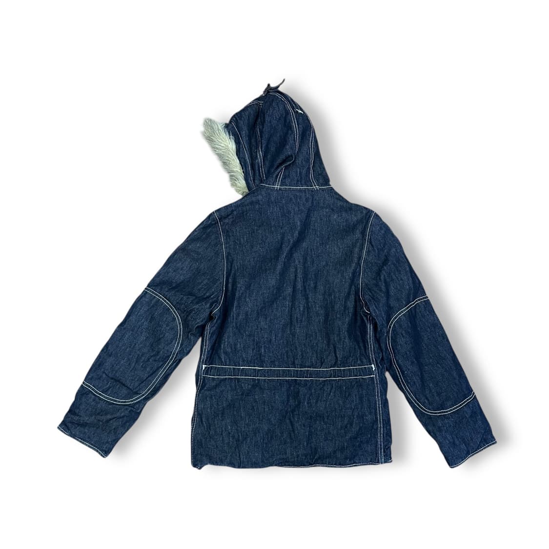 딥블루 데님 야상 점퍼 상품이미지4