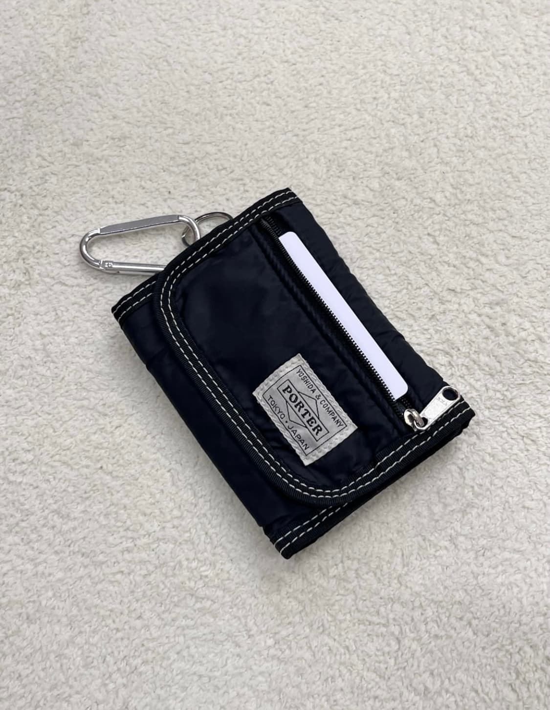 PORTER stitch wallet black 택포 상품이미지6
