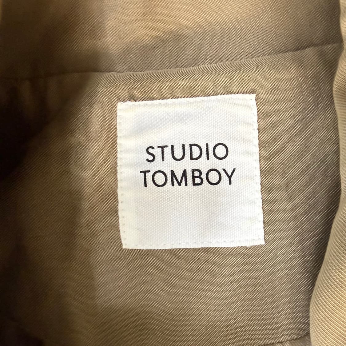 F 스튜디오톰보이 벨티드 트렌치 코트 0330T 상품이미지3