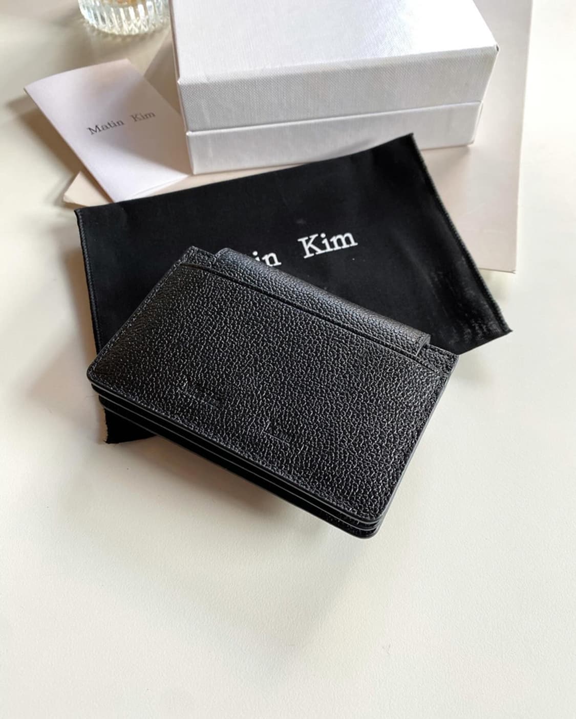 [OS] 마뗑킴 아코디언 지갑 블랙 상품이미지3