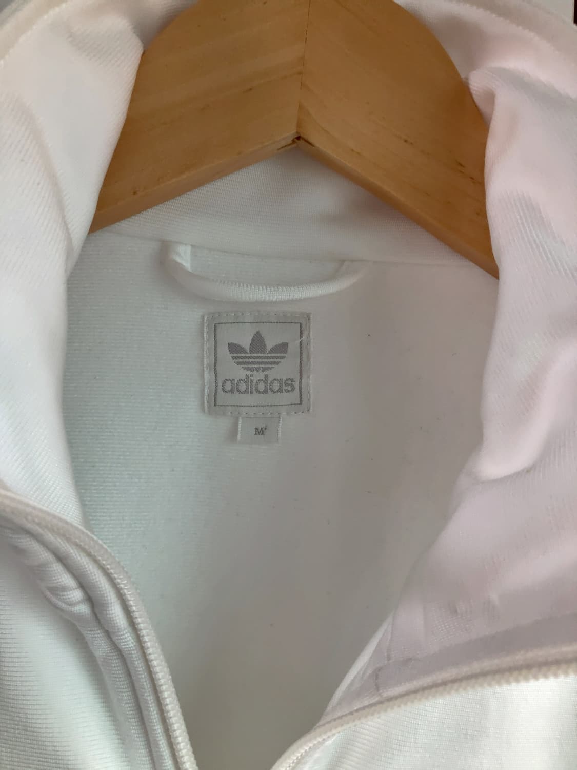 아디다스 파이어버드 화이트 퍼플 져지 흰보 트랙탑 집업 상품이미지3