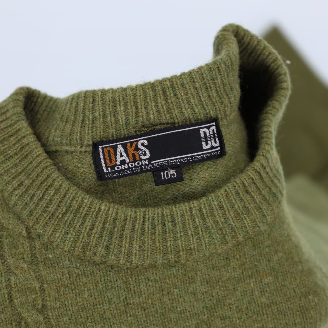 [105] 닥스 빈티지 자수 라운드 니트 스웨터 3822 상품이미지6